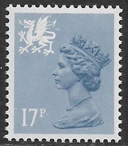 G. B., Regional, Wales and Monmouthshire #WMMH30 MNH Stamp - Queen Elizabeth II