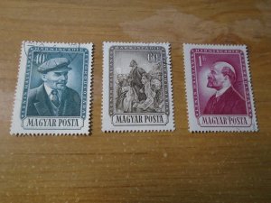 Hungary  #  1073-75  used