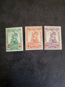 Stamps Belgium B28-30 hinged