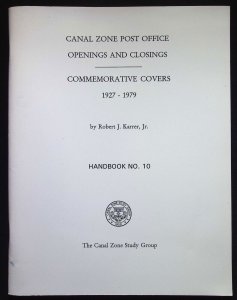 Canal Zone Post Office Openings and Closing Commemorative Covers 1927-1979