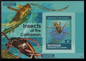 2011 St Vincent Grenadines Mustique 215/B23 Insects 7,50 €