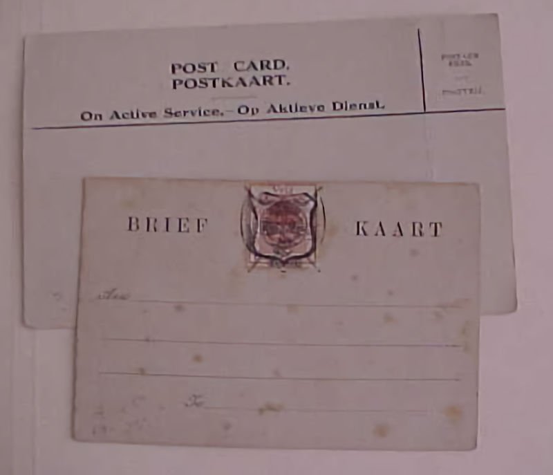 ORANGE FREE STATE  POSTCARD 1890's also GENERAL PURPOSE OFFICIAL BOTH MINT