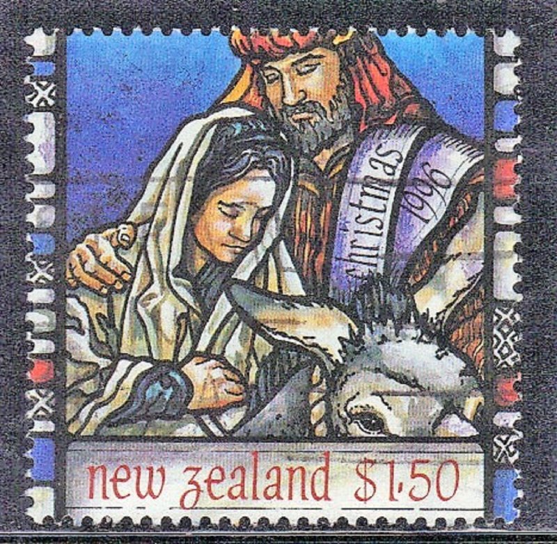 NEW ZEALAND SC# 1389  USED* $1.50   1996   CHRISTMAS   SEE SCAN