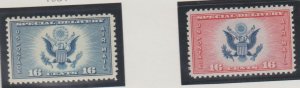 U.S. Scott #CE1-CE2 Airmail Special Delivery Stamps - Mint Set of 2