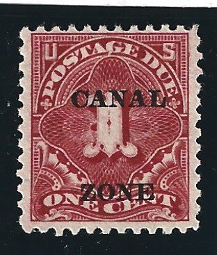 Canal Zone Scott #J12 Mint 1c Postage Due O/P 2019 CV $110.00