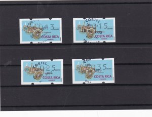 Costa rica Automatic vending machine Stamps Ref 16050