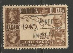 Cuba C32 VFU ROWLAND HILL MAP V313-6