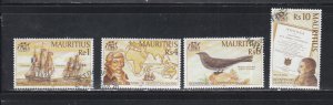 Mauritius # 935-938, Expedition of Nicedas Baudin,, Used, 1/2 Cat.