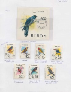 Tanzania Trinidad Transkei BIRDS MNH Used To $10 (Apx 70) (PK708