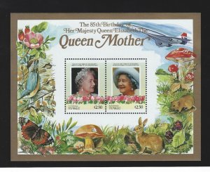 Tuvalu Nanumaga souvenir sheet  mnh  sc  51