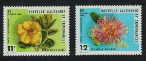 New Caledonia Flowers 'Hibbertia virotii' 'Grevillea meisneri' 1980 MNH