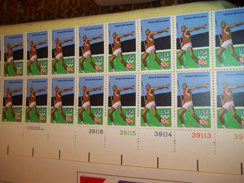 Sports stamps