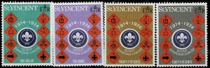 ST VINCENT 1974 SCOUT DIAMOND JUBILEE MNH