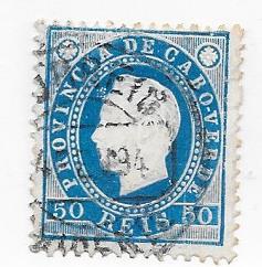 Cape Verde #20    50r  blue  (U)  CV $3.50