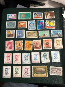 Iran lot of 36 mostly used stamps