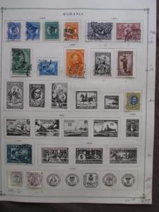 1906-1940 Romania On Scott - Loaded - Many Clear Mounts - See Photos - (R48)