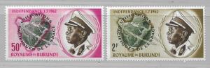 Burundi 45-46 Outer Space set MNH