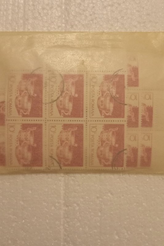 46 Posta Romana Arta Populara Stamps Pre Canceled