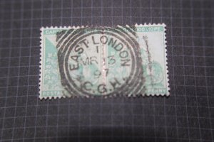 CAPE OF GOOD HOPE 42 USED PAIR EAST LONDON CGH CDS NICE CANCEL