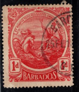 Barbados Scott 129 Used seal of colony stamp