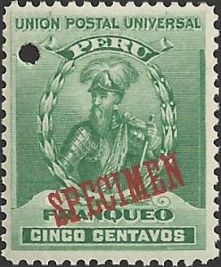 PERU SPECIMEN