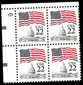 # 2114 MINT NEVER HINGED FLAG OVER CAPITOL DOME