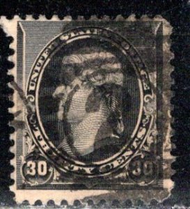 United States Scott # 228, used