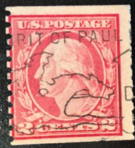 444 Washington Series, Circ. Coil, SL, Perf. 10, fine, NH, Vic's Stamp Stash