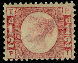 SG49, ½d rose plate 20, NH MINT. Cat £350+. PT