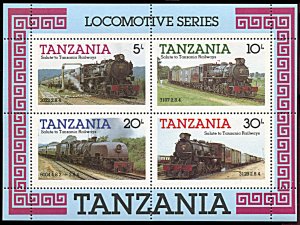 Tanzania 274a, MNH, Tanzania Railway Locomotives