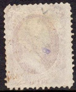 US Stamp #153 24c Purple Scott USED SCV $210