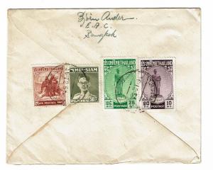 Thailand to Denmark Airmail Cover (I) - Z494