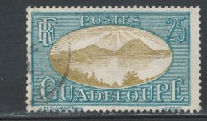 Guadeloupe 1928 Saints Roadstead 25c Scott # 104 Used