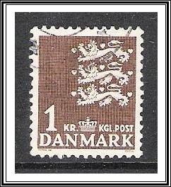 Denmark #297 (FP) State Seal Used