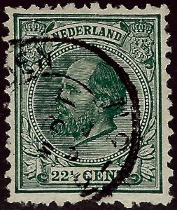 Netherlands #29 Used VF few rough perfs Value $42.50...Bid to Win!!