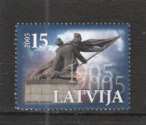 Latvia  Scott#  608  MNH  (2005  1905 Revolution Cent.)
