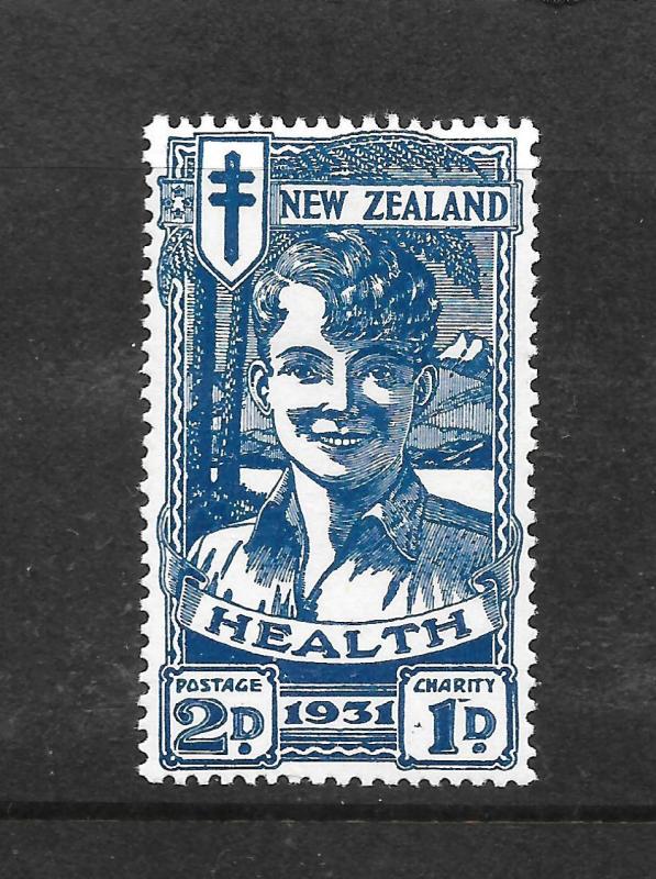 NEW ZEALAND  1931  2d   BLUE  BOY  HEALTH  MH  SG 547       