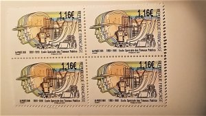 France 1991 Centenary of the special works school(special issue in €)