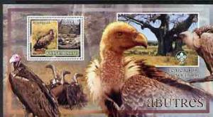 Guinea - Bissau 2007 Birds - Vultures large perf s/sheet ...