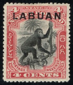 Labuan #97a Orangutan; Unused