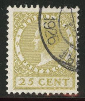 Netherlands Scott 155 used 1925 stamp