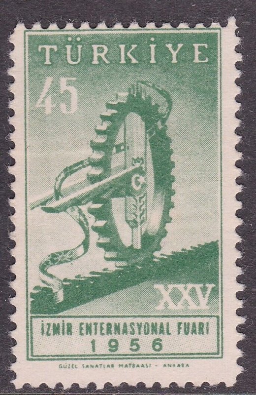Turkey 1956 Izmir International Fair 45k Mint Never Hung SG 1636 VGC