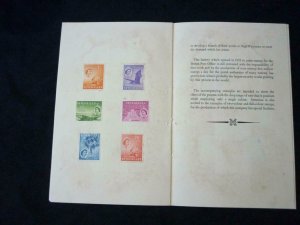 HARRISON & SONS PRESENTATION BOOKLET INCLUDING 6x WILDINGS OVERPRINTED CANCELLED 