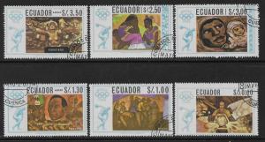 ECUADOR SC# 762-62E AVF/CTO 1967