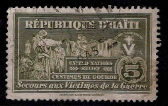 HAITI Scott RA3 used Postal Tax stamp