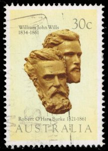 Australia #886 Wills and Burke Sculptures; Used