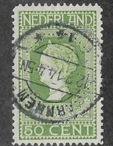 Netherlands Sc #97 50 cents used VF