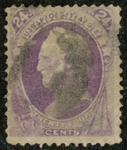 MALACK #153  SCV $210   F/VF, rich bold color, thins, nice looking!