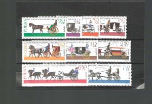 POLAND, SCOTT # 1378-1385, MINT NEVER HINGED