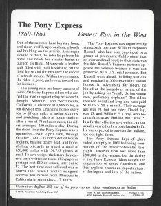 #2523 PONY EXPRESS COVER & MORE JUN/25/1991 (12945)